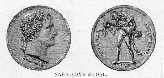 Medaille besteld door Napoleon ter voorbereiding van een succesvolle invasie van Engeland, 1804